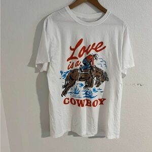 Kelsea Ballerini “Love is a Cowboy” Graphic Retro Style Tshirt Tour Merch Sz XL